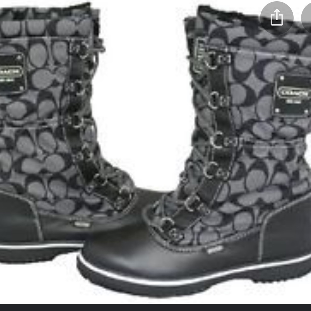 Coach snow boots